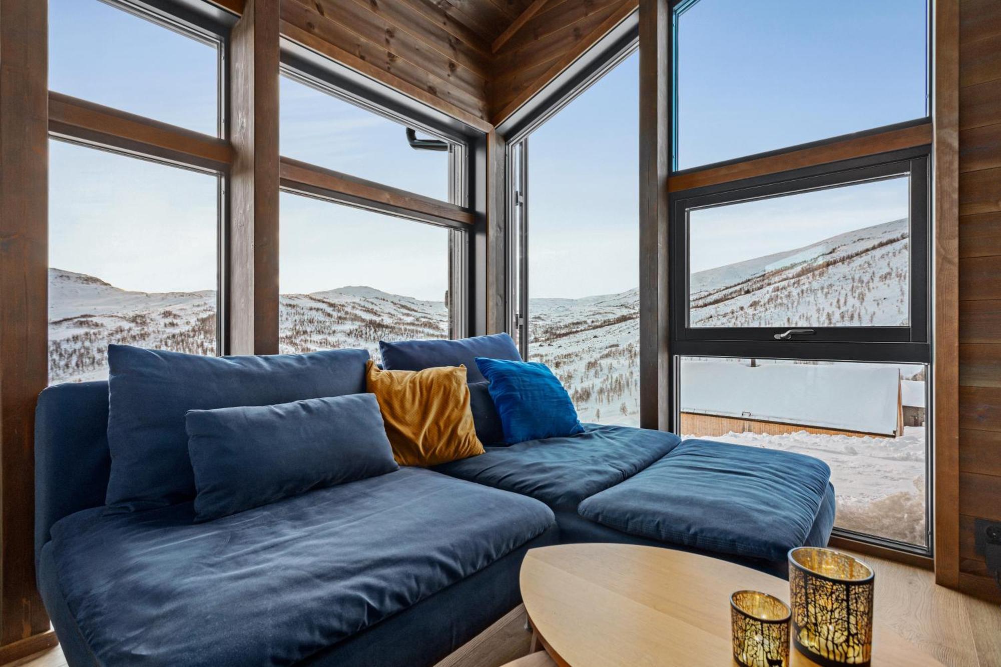Exclusive Mountain Cabin With Spectacular Views At The Top Of Hodlekve With Possibility Of Extra Unit Sogndal Eksteriør billede
