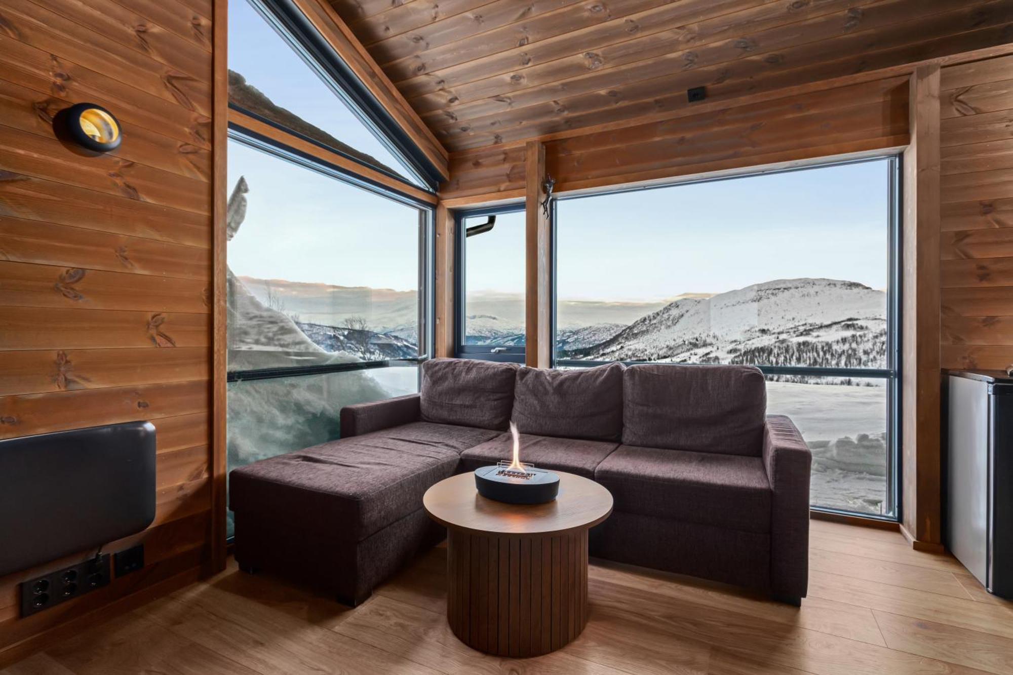 Exclusive Mountain Cabin With Spectacular Views At The Top Of Hodlekve With Possibility Of Extra Unit Sogndal Eksteriør billede