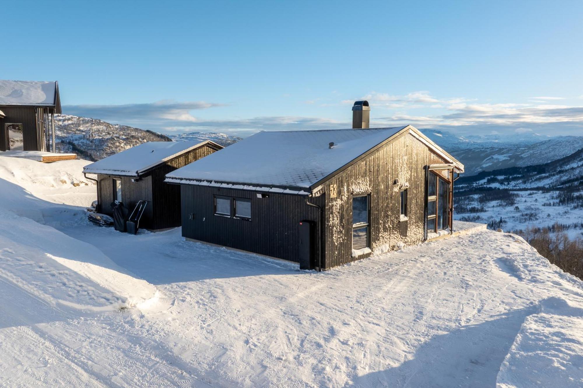 Exclusive Mountain Cabin With Spectacular Views At The Top Of Hodlekve With Possibility Of Extra Unit Sogndal Eksteriør billede